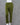 Olive green cotton bottom on a mannequin against a gray background