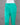 Turquoise cotton bottom on a mannequin against a gray background