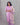 Women's floral lavender semi-tissue 3pc kurti set with dupatta for festive wear