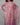 Close-up of floral on women's pearly purple semi-tissue 3pc kurti set with dupatta