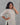 Women's printed gray cotton 2pc kurti set right side view