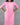 Pink kurta with white embroidery on a gray background
