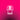 White icon of a dress on a pink gradient background