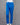 Blue pants on a mannequin against a gray background