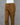 Brown cotton bottom on a mannequin against a gray background