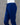 Navy blue cotton bottom on a mannequin against a gray background