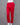Red cotton bottom on a mannequin against a gray background