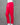 Red pink cotton bottom on a mannequin against a gray background