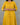 A women wearing a plain yellow kurti with mirror work and plain bottom