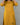 Yellow kurta with floral embroidery on a gray background