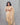 Women's floral beige semil-tissue 3pc kurti set with dupatta for festive wear