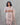 Women's floral lavender blush semil-tissue 3pc kurti set with dupatta for festive wear