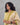 Women's floral olive green semil-tissue 3pc kurti set with dupatta left side view