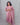 Women's floral pearly purple semi-tissue 3pc kurti set with dupatta for festive wear